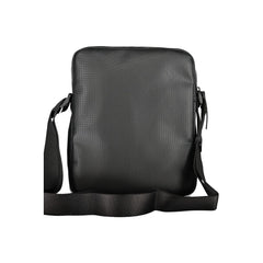 Bolso de hombro de polietileno negro de Tommy Hilfiger