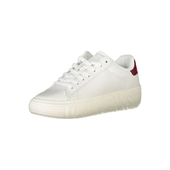 Zapatillas Tommy Hilfiger de piel blanca para mujer