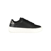 Zapatillas Tommy Hilfiger de piel negra para mujer