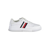 Zapatillas Tommy Hilfiger de cuero blanco para hombre