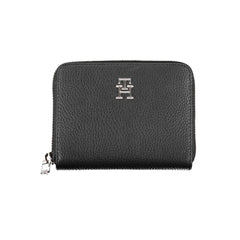 Cartera Tommy Hilfiger de polietileno negra para mujer