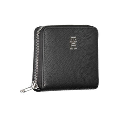 Cartera Tommy Hilfiger de polietileno negra para mujer