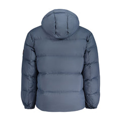 Chaqueta de poliéster azul Tommy Hilfiger para hombre