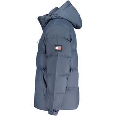 Chaqueta de poliéster azul Tommy Hilfiger para hombre