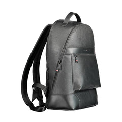 Mochila Tommy Hilfiger de polietileno negra para hombre