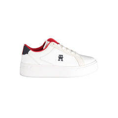 Zapatillas blancas de poliéster de Tommy Hilfiger