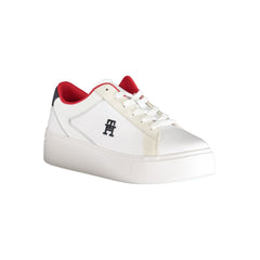 Zapatillas blancas de poliéster de Tommy Hilfiger