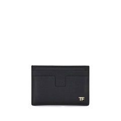 Tarjetero de piel Saffiano de Tom Ford