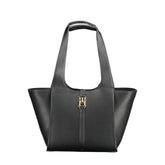 Bolso de mano Tommy Hilfiger de polietileno negro para mujer
