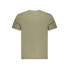 Camiseta de algodón verde Tommy Hilfiger para hombre
