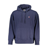 Sudadera con capucha azul elegante de Tommy Hilfiger con detalle de logotipo