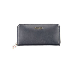 Cartera de mujer de cuero azul Tommy Hilfiger