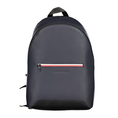 Mochila de poliéster azul Tommy Hilfiger