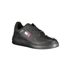 Zapatillas Tommy Hilfiger negras de poliéster