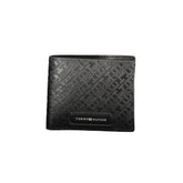 Cartera de cuero negra para hombre de Tommy Hilfiger