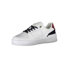 Zapatillas Tommy Hilfiger de piel blanca para mujer