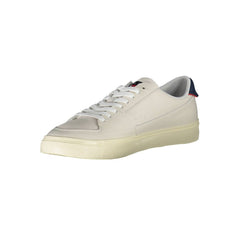 Zapatillas Tommy Hilfiger de cuero blanco para hombre