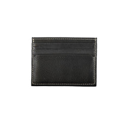 Cartera de cuero negra para hombre de Tommy Hilfiger