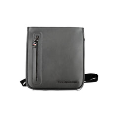 Bolso de hombro de polietileno negro de Tommy Hilfiger