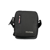 Bolso de hombro de polietileno negro de Tommy Hilfiger