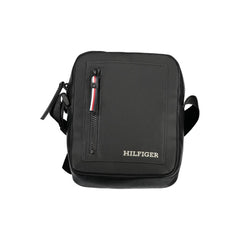 Bolso de hombro de polietileno negro de Tommy Hilfiger