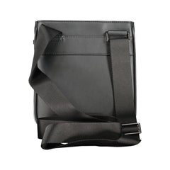 Bolso de hombro de polietileno negro de Tommy Hilfiger