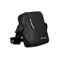 Bolso de hombro de polietileno negro de Tommy Hilfiger