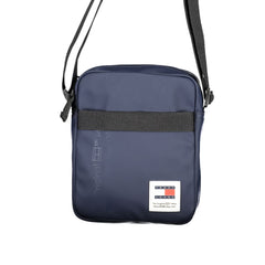 Bolso de hombro de polietileno azul Tommy Hilfiger