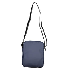 Bolso de hombro de polietileno azul Tommy Hilfiger