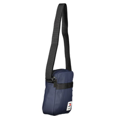 Bolso de hombro de polietileno azul Tommy Hilfiger