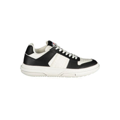 Zapatillas Tommy Hilfiger de piel negra para mujer