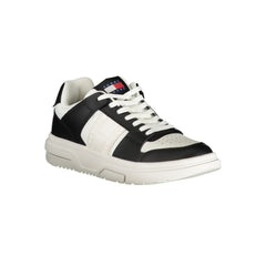 Zapatillas Tommy Hilfiger de piel negra para mujer