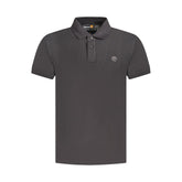 Polo Timberland de algodón negro para hombre