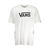 Camiseta blanca de algodón Vans para hombre
