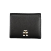 Cartera Tommy Hilfiger de polietileno negra para mujer