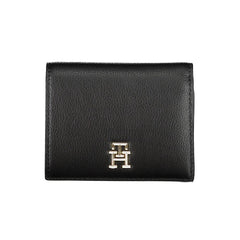 Cartera Tommy Hilfiger de polietileno negra para mujer