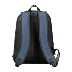 Mochila de poliéster azul Tommy Hilfiger