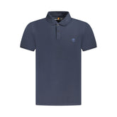 Polo Timberland de algodón azul para hombre