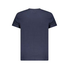 Camiseta azul de algodón Tommy Hilfiger para hombre
