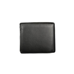 Cartera de cuero negra para hombre de Tommy Hilfiger