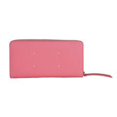 Cartera de piel de becerro rosa de Maison Margiela