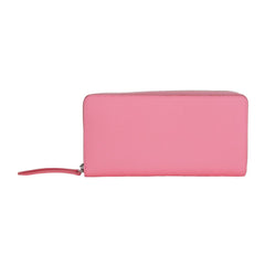 Cartera de piel de becerro rosa de Maison Margiela