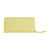 Cartera de piel de becerro amarilla de Maison Margiela