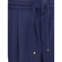 Brunello Cucinelli Pantalones de lana virgen