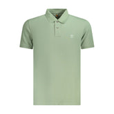 Polo de algodón verde Timberland para hombre