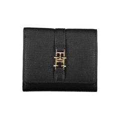 Cartera Tommy Hilfiger de polietileno negra para mujer