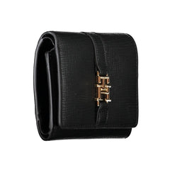 Cartera Tommy Hilfiger de polietileno negra para mujer