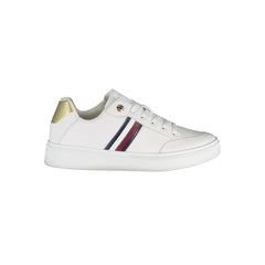 Zapatillas Tommy Hilfiger de piel blanca para mujer