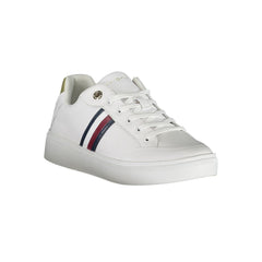 Zapatillas Tommy Hilfiger de piel blanca para mujer