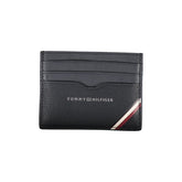 Cartera de cuero azul Tommy Hilfiger para hombre